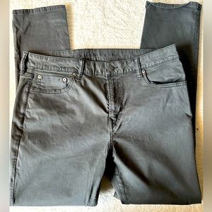 American Eagle Straight Leg Flex Pants. Charcoal Gray. 36X32. New without tags